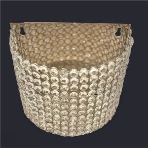 Crystal Beaded Wall Sconce